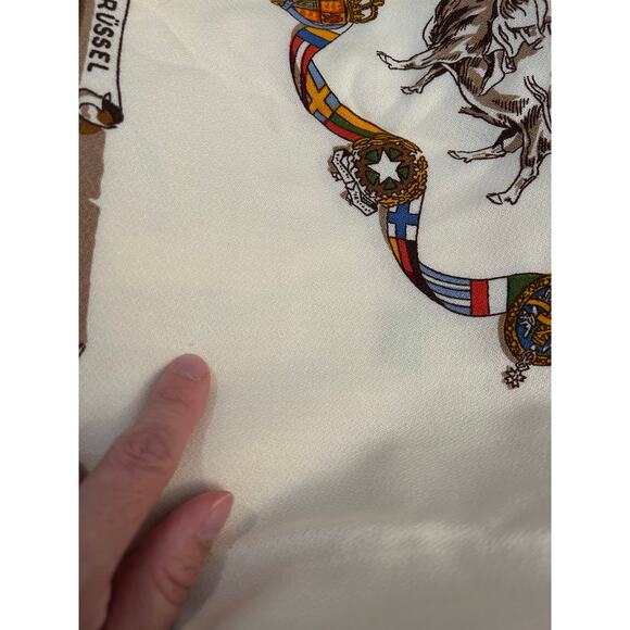 Vintage Germany & European Cities Souvenir Tablecloth 54” X 46” - Picture 8 of 8